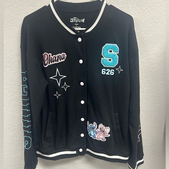 LILO & Stitch “ Be Kind to all Kind” Disney Letterman Jacket. Size L - Picture 2 of 10